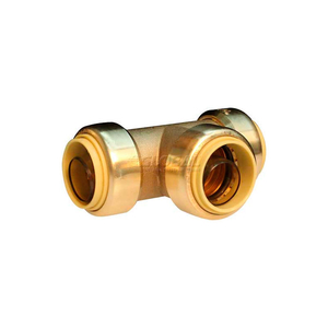 PROBITE 3/8" X 3/8" X 3/8" LEAD FREE BRASS TEE by Quick Fitting Inc