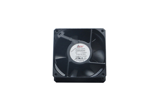 AXIAL FAN, 115 VAC, 16/15 W, 50/60 HZ, 112 CFM FLOW, 2800/3200 RPM, 0.2/0.18 A, ZAMAK, 38 MM X 120 MM X 120 MM by Toshiba Int'l Corp. - Industrial Div.