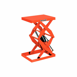 POWER DOUBLE SCISSOR LIFT TABLE - HAND CONTROL - 1000 LB. CAP. by PrestoLifts