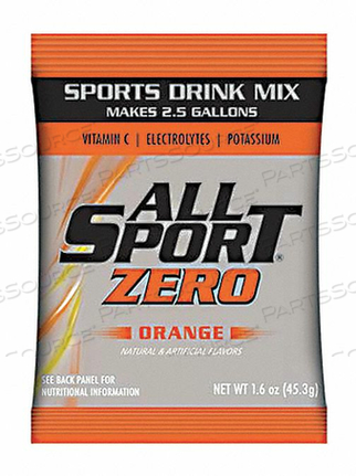 SPORTS DRINK MIX ORANGE ZERO FLAVOR PK30 by All Sport SPORTS DRINK MIX ORANGE ZERO FLAVOR PK30 by All Sport
