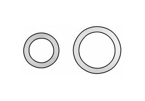 FLAT WASHER 1/2 BOLT NYLON 1-3/8 OD by Dynaform FLAT WASHER 1/2 BOLT NYLON 1-3/8 OD by Dynaform