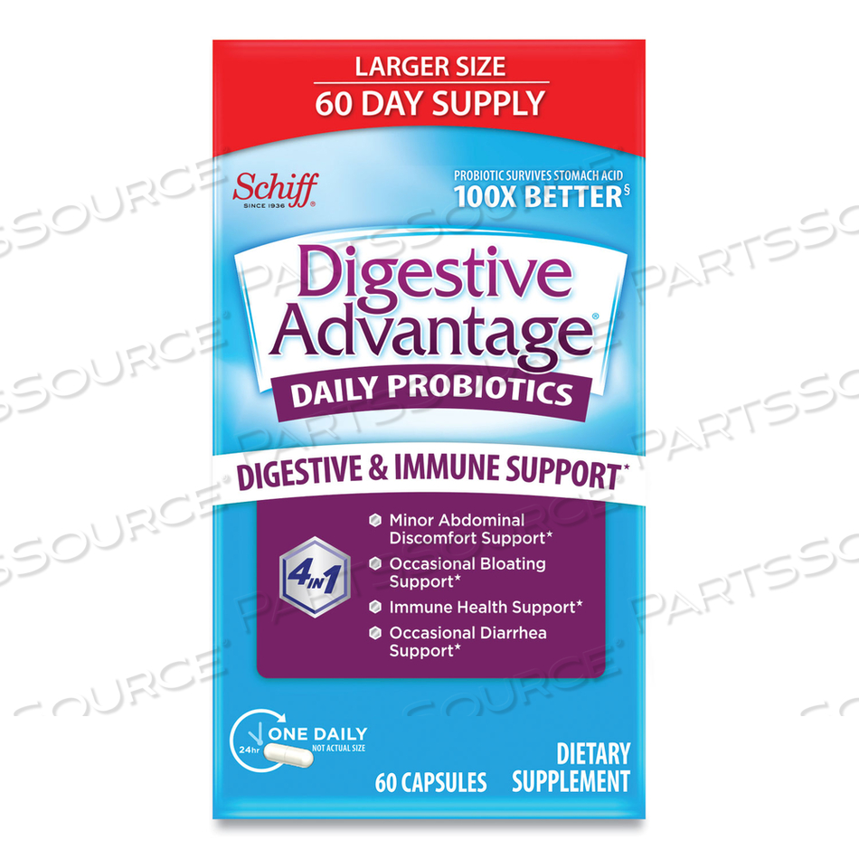 DAILY PROBIOTIC CAPSULE, 60 COUNT 