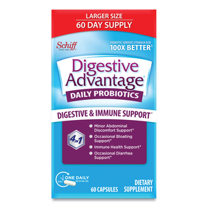 DAILY PROBIOTIC CAPSULE, 60 COUNT by Digestive Advantage