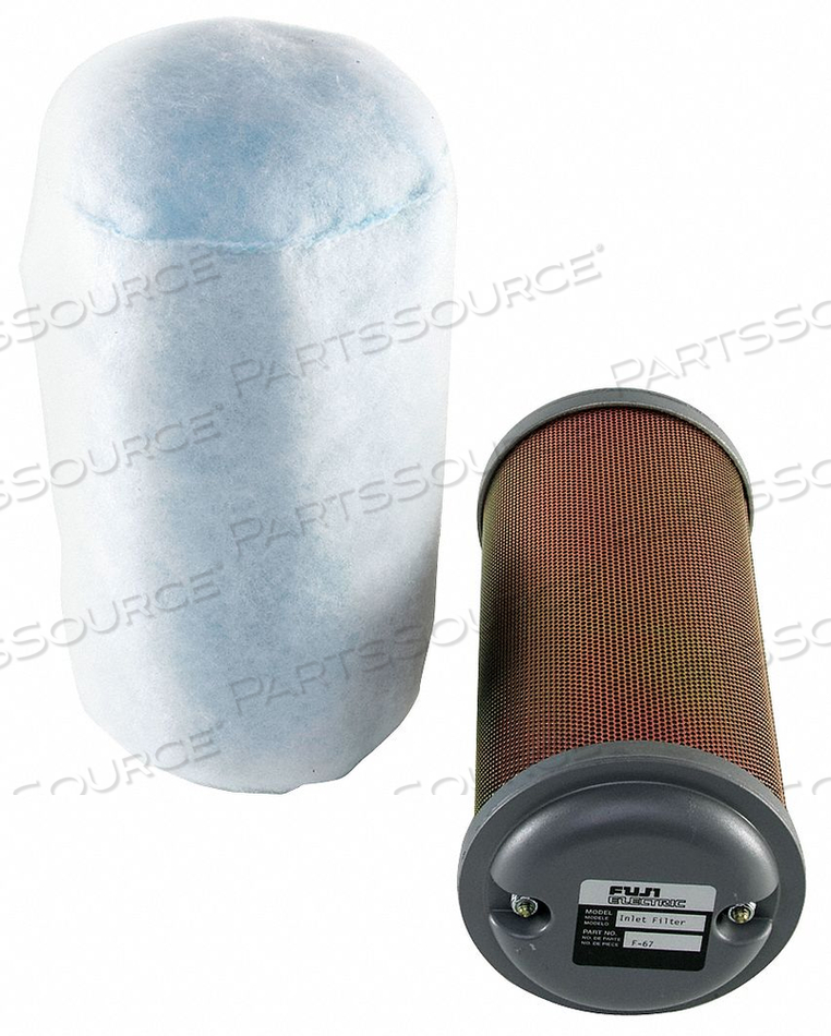 INLET FILTER W/ COVER 5.12 OD THREADED by Fuji Electric