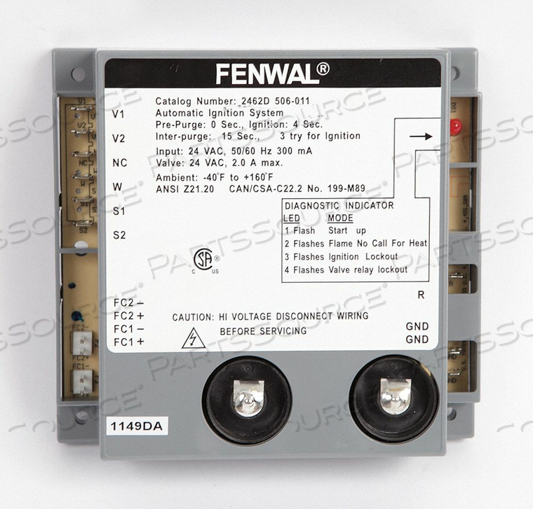 DUAL SPARK IGNITION CONTROL 