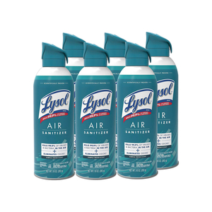 AIR SANITIZER SPRAY, SIMPLE FRESH, 10 OZ AEROSOL SPRAY, 6/CARTON by Lysol
