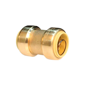 PROBITE 3/8" X 3/8" LEAD FREE BRASS COUPLING by Quick Fitting Inc