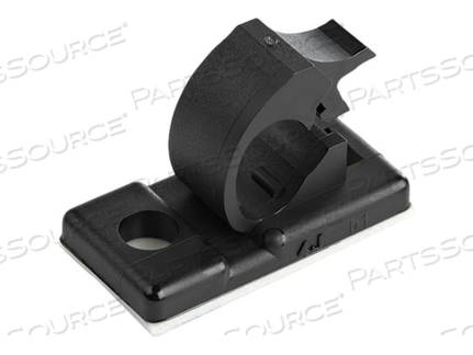 100 ADHESIVE CABLE MANAGEMENT CLIPS BLACK, NETWORK/ETHERNET/OFFICE DESK/COMPUTER CORD ORGANIZER, STICKY CABLE/WIRE HOLDERS, NYLON SELF ADHES by StarTech.com Ltd.