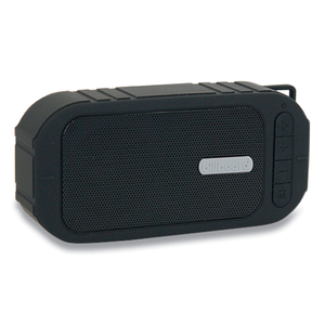 WATER-RESISTANT BLUETOOTH SPEAKER, BLACK by Billboard