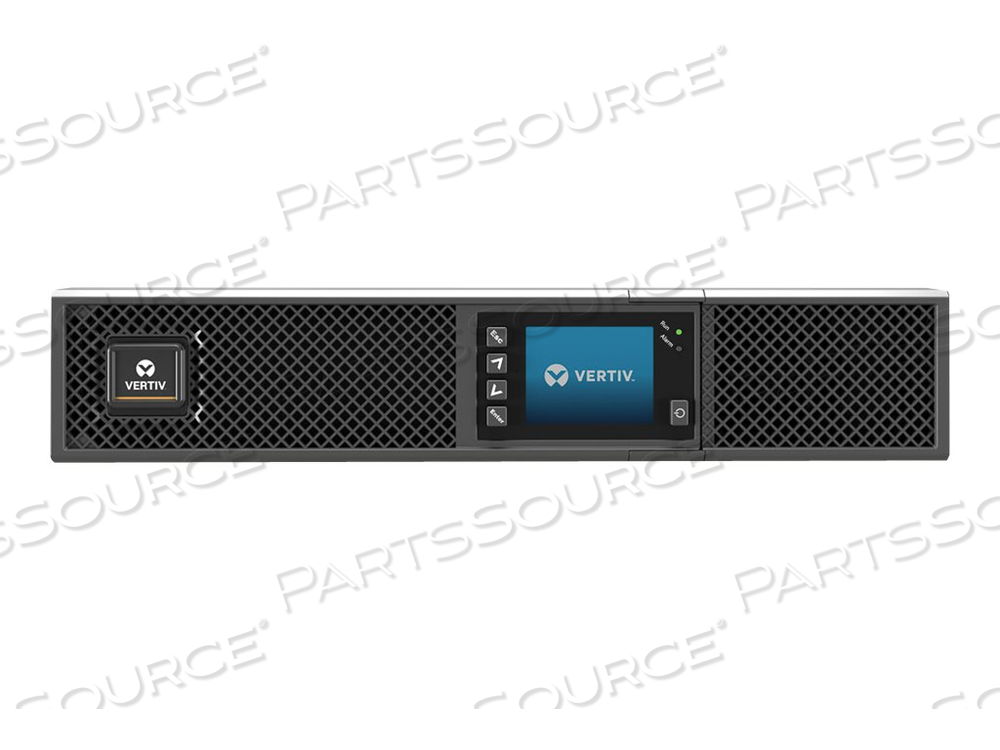 LIEBERT GXT5, UPS (RACK-MOUNTABLE / EXTERNAL), AC 120 V, 1000 WATT, 1000 VA, LEAD ACID, RS-232, USB, OUTPUT CONNECTORS: 6, 2U by Vertiv