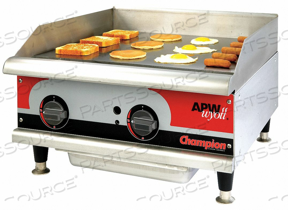 ELECTRIC GRIDDLE W 24 IN by Apw Wyott ELECTRIC GRIDDLE W 24 IN by Apw Wyott