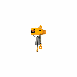 NER 1 TON, ELECTRIC CHAIN HOIST W/ HOOK SUSPENSION, 15' LIFT, 14 FPM, 208V by Harrington NER 1 TON, ELECTRIC CHAIN HOIST W/ HOOK SUSPENSION, 15' LIFT, 14 FPM, 208V by Harrington