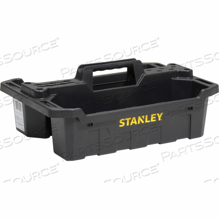 19-1/2" X 13-1/4" X 7-3/4" TOOL TRAY W/ERGONOMIC HANDLE by Stanley 19-1/2" X 13-1/4" X 7-3/4" TOOL TRAY W/ERGONOMIC HANDLE by Stanley