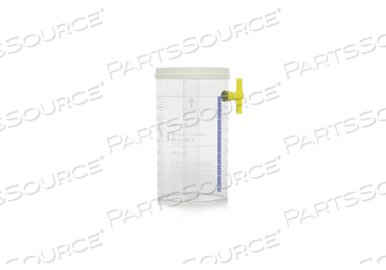 SUCTION CANISTER 1000 ML WITHOUT LID (10 PER CASE) by McKesson SUCTION CANISTER 1000 ML WITHOUT LID (10 PER CASE) by McKesson