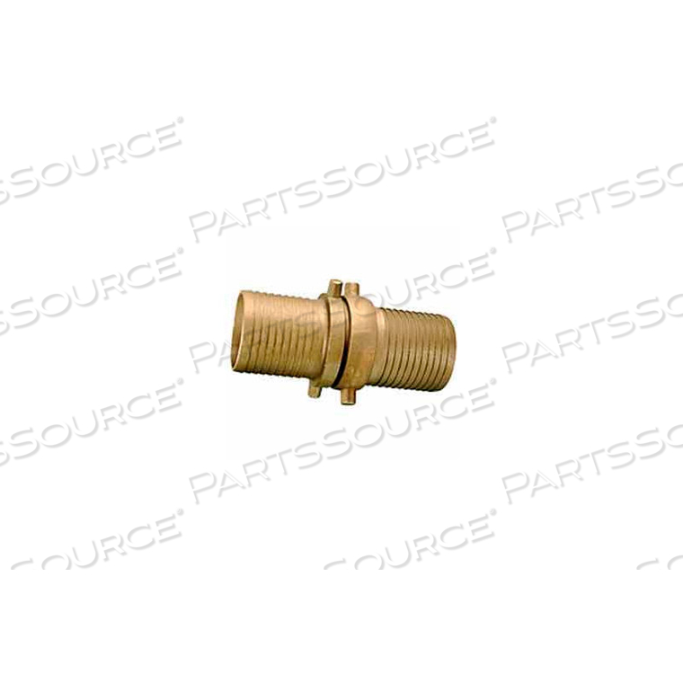 FIRE HOSE SHORT SHANK COUPLING SET - 3 IN. NPSH - ALUMINUM by Moon American