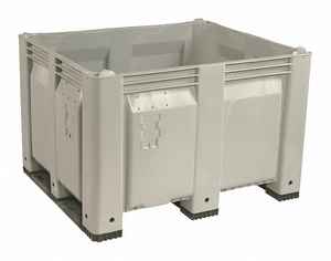 J2329 BULK CONTAINER GRAY 36-3/4IN.W 45IN.L by Decade Products