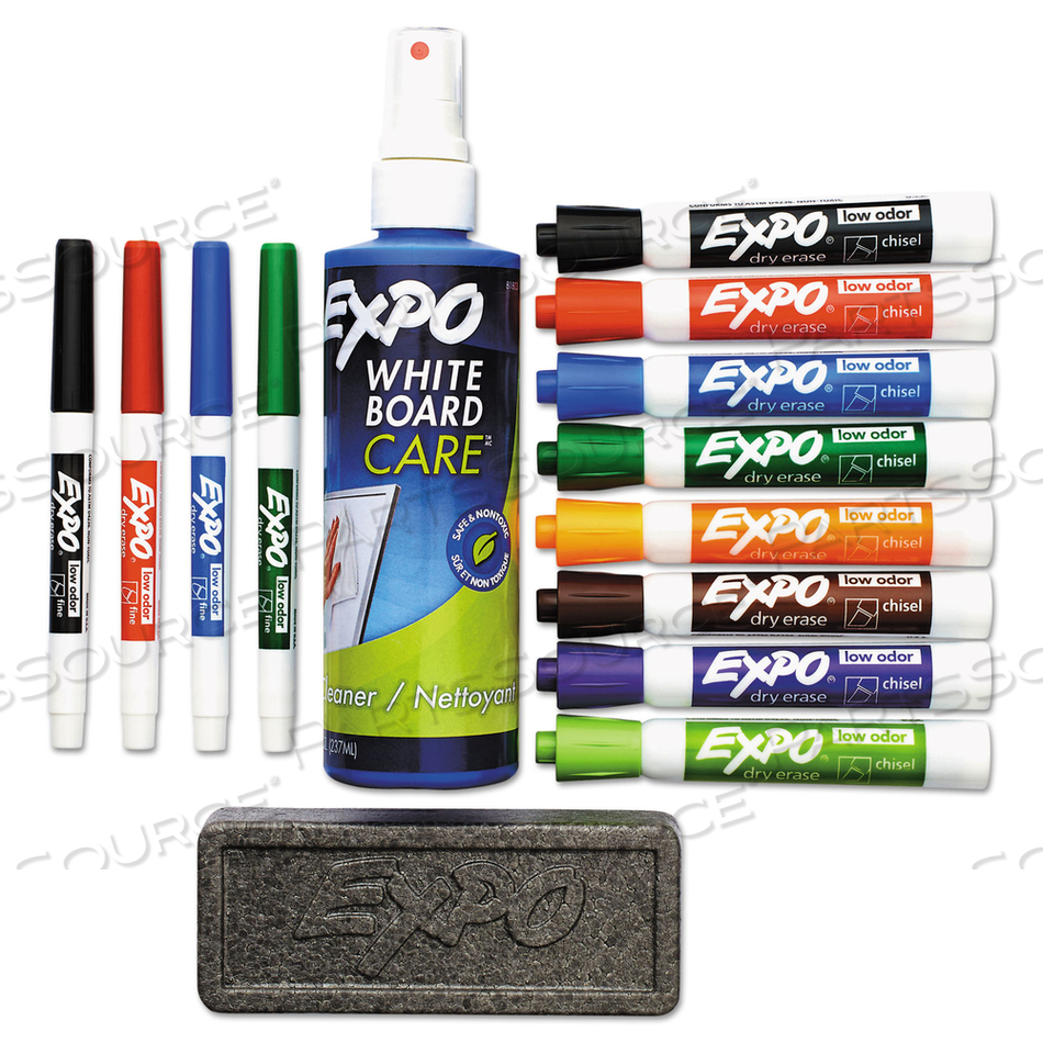 DRY ERASE MARKER SET FINE by Expo