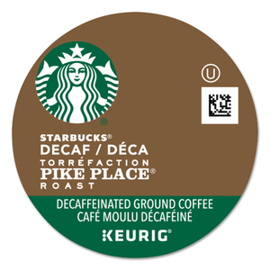 PIKE PLACE DECAF COFFEE K-CUPS PACK, 24/BOX by Starbucks PIKE PLACE DECAF COFFEE K-CUPS PACK, 24/BOX by Starbucks
