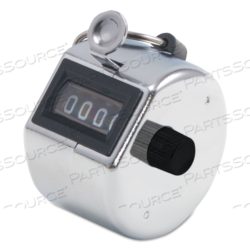TALLY I HAND MODEL TALLY COUNTER, REGISTERS 0-9999, CHROME by Bates