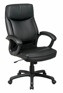 EXECUTIVE CHAIR BLACK COLOR MATCH STITCH by Office Star