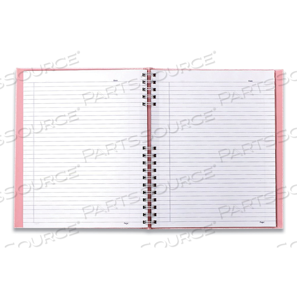 PINK RIBBON NOTEPRO NOTEBOOK, 1 SUBJECT, MEDIUM/COLLEGE RULE, PINK COVER, 10.75 X 8.5, 200 SHEETS 