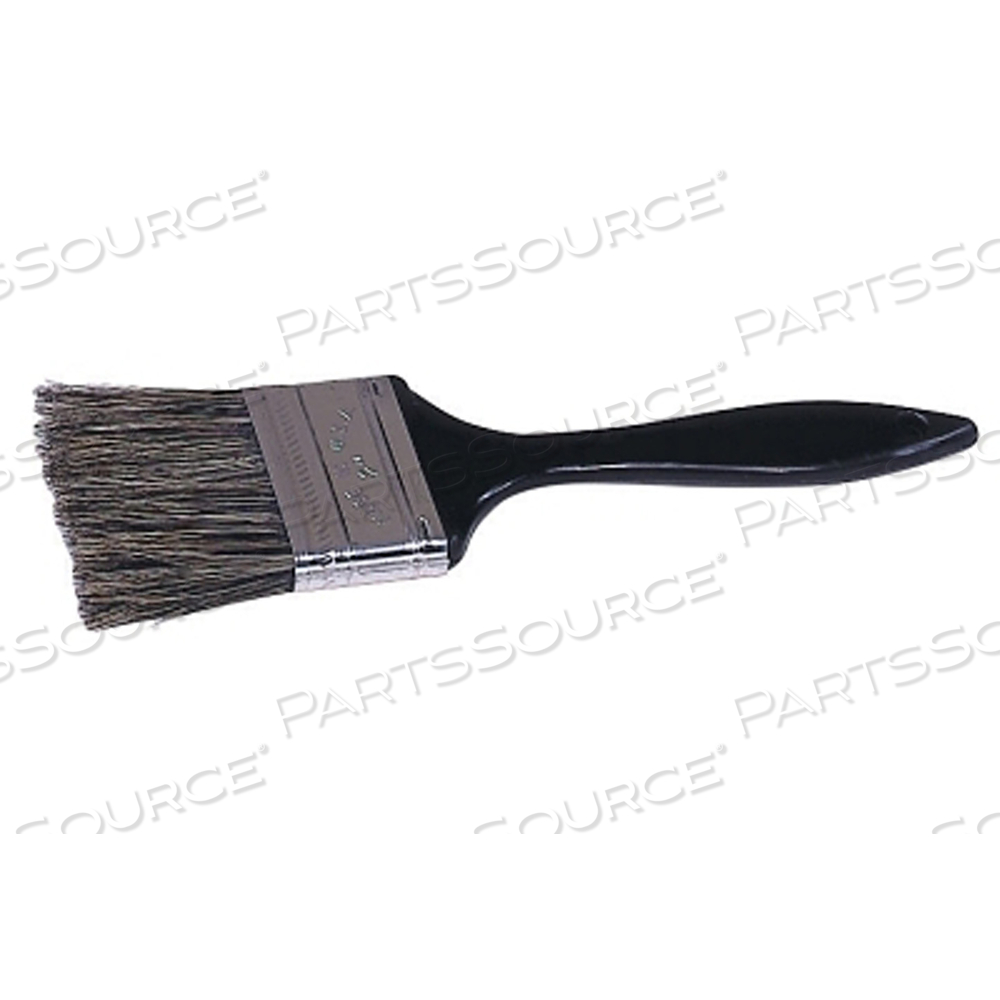 CHIP & OIL BRUSHES, 1" WIDE, 1 3/4 IN TRIM, GREY CHINA, PLASTIC HANDLE by Weiler