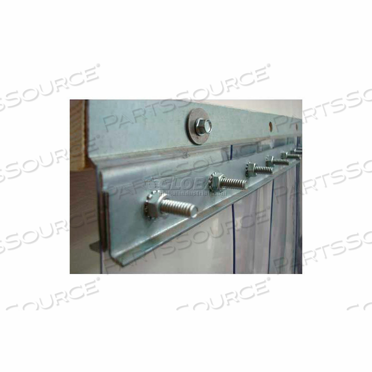 60" 14 GA. STEEL STRIP DOOR MOUNTING HARDWARE 