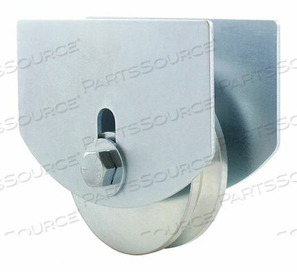 WHEEL WITH CARRIAGE PLATES ZINC 2 W by D&D