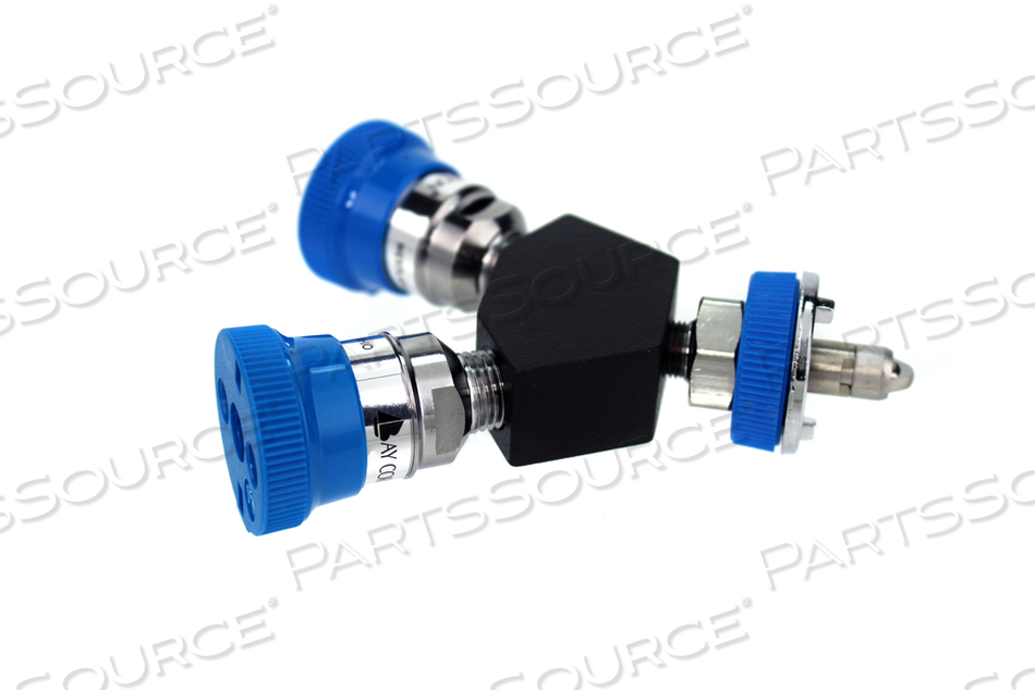 OHMEDA Y-BLOCK, MALE QC INLET X FEMALE COUPLER OUTLETS, N2O by Bay Corporation