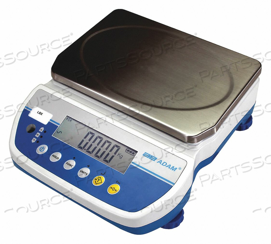 LATITUDE COMPACT BENCH SCALE, 65 LB X 0.01 LB by Adam Equipment