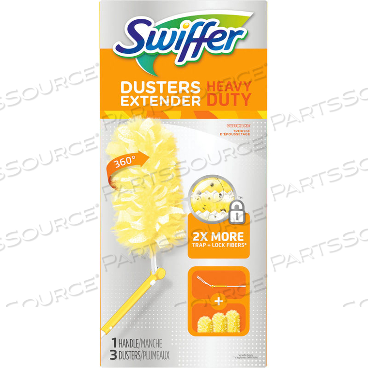 DUSTER MOP WITH EXTENDABLE HANDLE, 6 KITS/CASE - CT by Swiffer