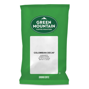 COLOMBIAN DECAF COFFEE FRACTION PACKS, 2.2OZ, 50/CARTON by Green Mountain Coffee