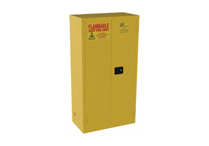 FLAMMABLE SAFETY CABINET 44 GAL. YELLOW by Jamco FLAMMABLE SAFETY CABINET 44 GAL. YELLOW by Jamco