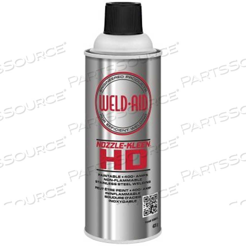 NOZZLE-KLEEN HEAVY DUTY ANTI-SPATTER, 16 OZ AEROSOL CAN, CLEAR by Weld-Aid NOZZLE-KLEEN HEAVY DUTY ANTI-SPATTER, 16 OZ AEROSOL CAN, CLEAR by Weld-Aid