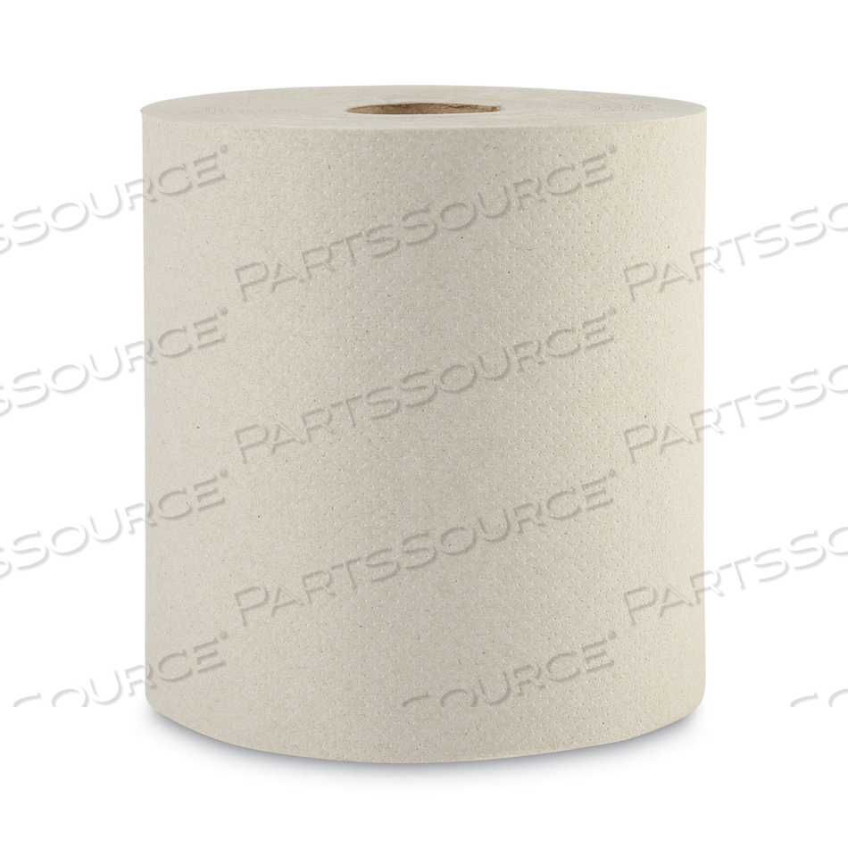 BOARDWALK GREEN UNIVERSAL ROLL TOWELS, 1-PLY, 8"X 800 FT, NATURAL/CARTON by Boardwalk