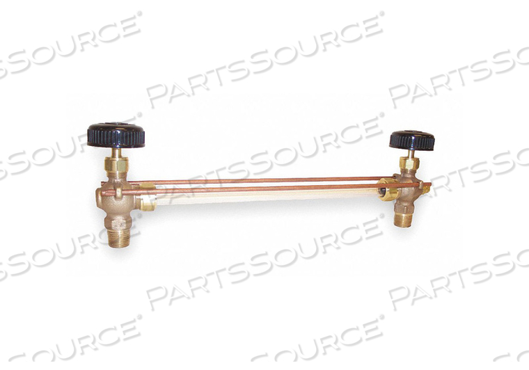 WATER GAUGE PIPE SIZE 3/4 IN MNPT by Apollo Valves (a Conbraco Company)