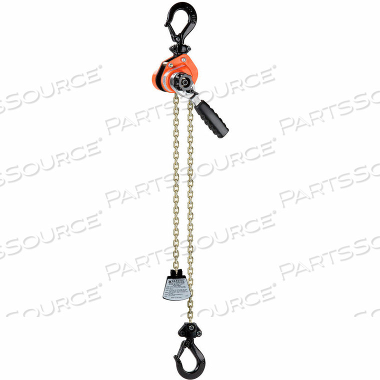 SERIES 603 MINI LEVER HOIST, 1100 LBS. CAP., 10FT. LIFT by Columbus McKinnon