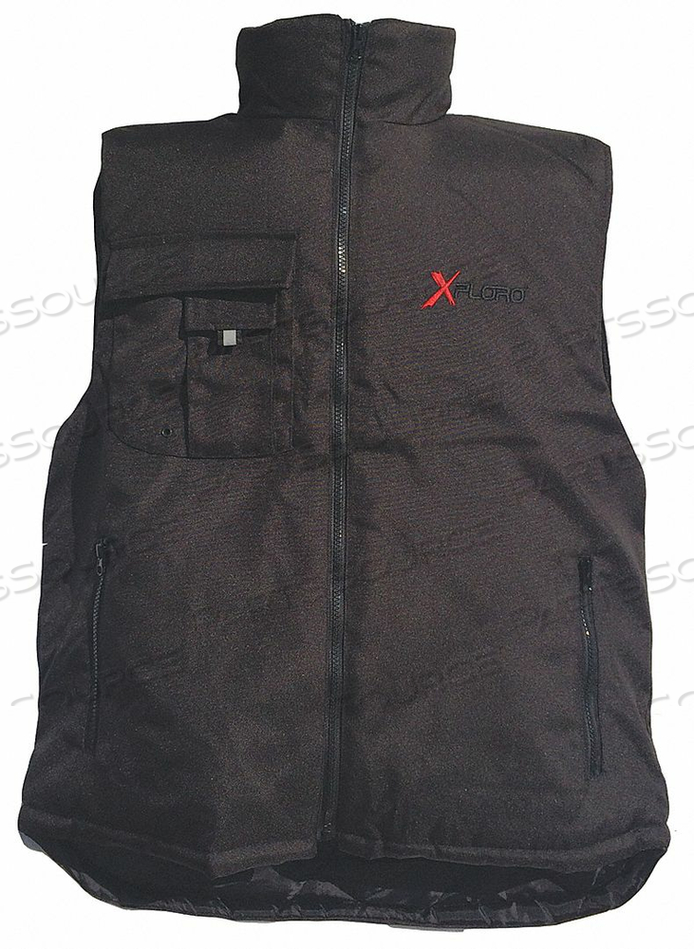 INSULATED VEST MENS S BLACK by Xploro WorkWear Inc.