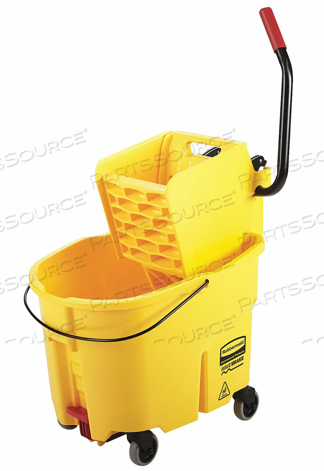 MOP BUCKET AND WRINGER 8-3/4 GAL CAP. by Rubbermaid Medical Division