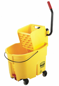 MOP BUCKET AND WRINGER 8-3/4 GAL CAP. by Rubbermaid Medical Division