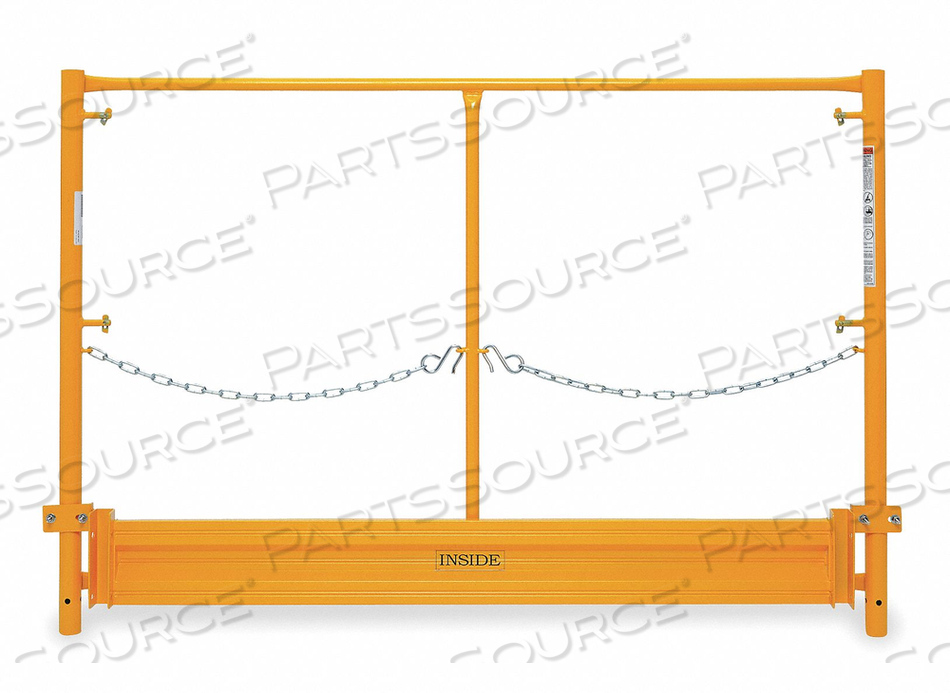 SCAFFOLD GUARD RAIL 5 FT L 42 IN H by Bil-Jax