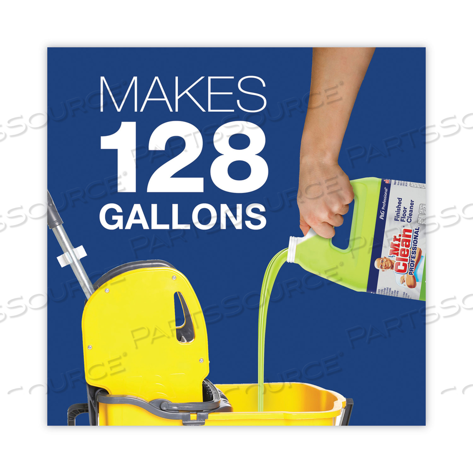 FINISHED FLOOR CLEANER, LEMON SCENT, 1 GAL BOTTLE by Mr. Clean