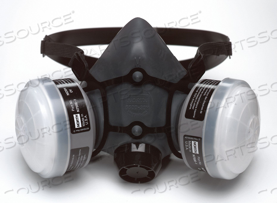 HALF MASK RESPIRATOR KIT L BLACK by Honeywell