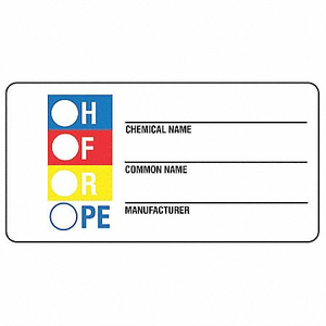 HMIG SELF-LAMINATING LABEL PK500 by Badger Tag & Label Corporation HMIG SELF-LAMINATING LABEL PK500 by Badger Tag & Label Corporation