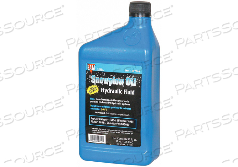 SNOWPLOW HYDRAULIC FLUID 1 QT. PK12 by Buyers Products