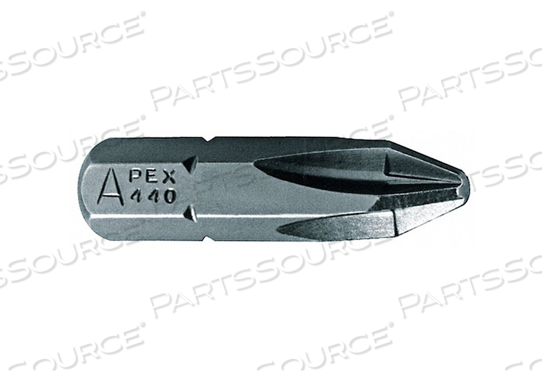 INSERT BIT SAE 1/4 HEX #2 1 PK500 by Apex Tool Group
