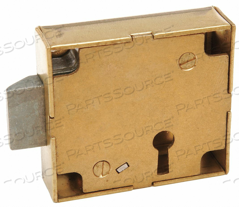ENCLOSURE LOCK WARDED RAW BRASS by CCL