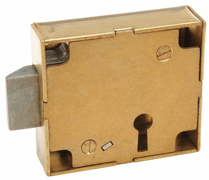 ENCLOSURE LOCK WARDED RAW BRASS by CCL