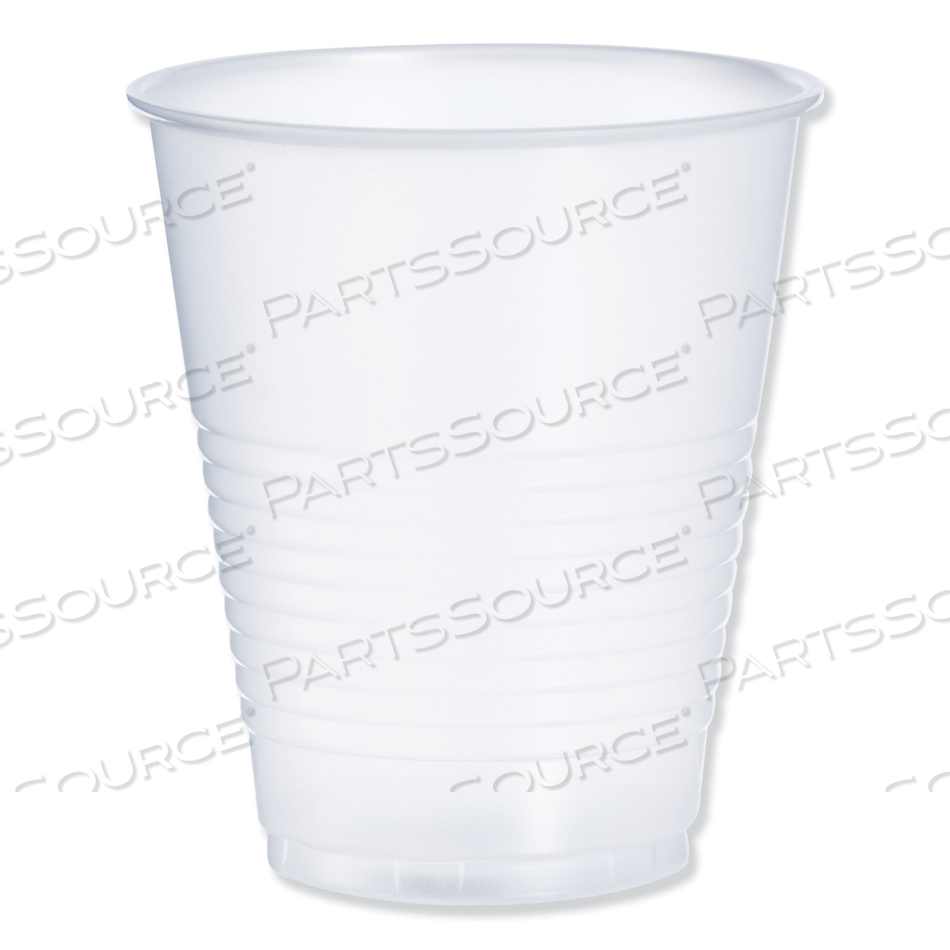 HIGH-IMPACT POLYSTYRENE SQUAT COLD CUPS, 12 OZ, TRANSLUCENT, 50 CUPS/SLEEVE by Dart Container Corporation HIGH-IMPACT POLYSTYRENE SQUAT COLD CUPS, 12 OZ, TRANSLUCENT, 50 CUPS/SLEEVE by Dart Container Corporation