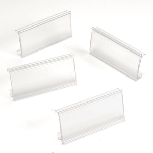 NEXEL CLEAR LABEL HOLDER 3"W X 1-1/4"H WITH PAPER INSERT (25 PC) by Precision Sourcing NEXEL CLEAR LABEL HOLDER 3"W X 1-1/4"H WITH PAPER INSERT (25 PC) by Precision Sourcing